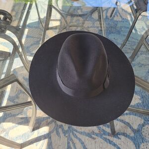 Brixton Piper Wide Brim Fedora Hat, Size XL